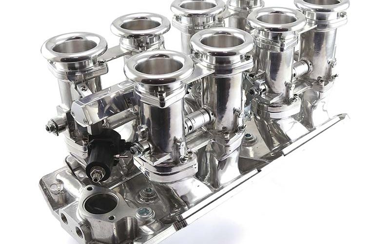 Speedmaster Chevrolet BBC 454 Downdraft EFI Stack Intake Manifold System