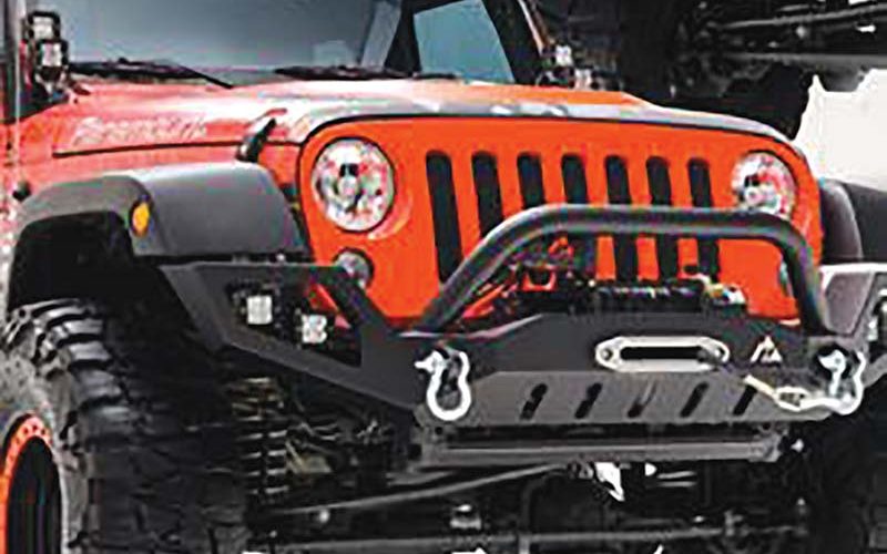 Jeep Wrangler JK Full Width LED Front Bumpers from Paramount Automotive