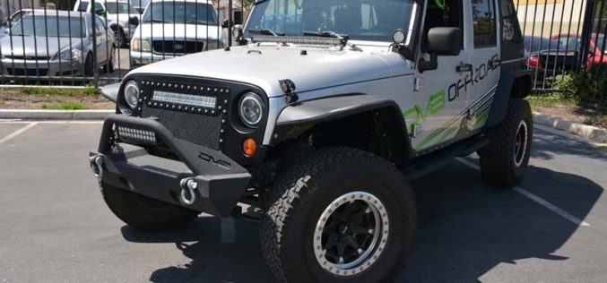 DV8 Off-Road LED Jeep Grille