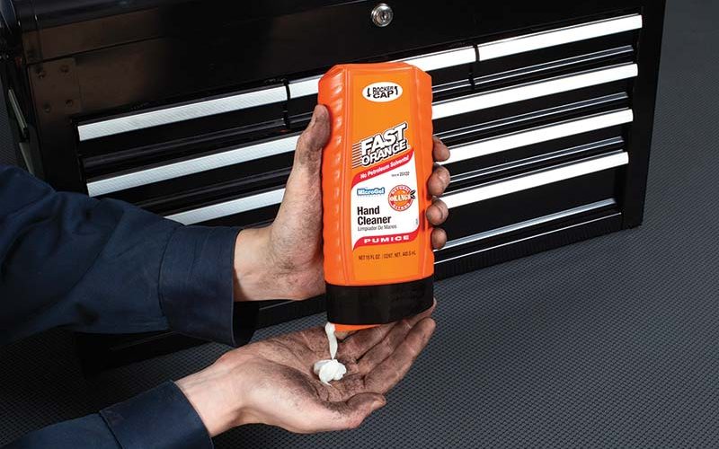 Permatex Fast Orange Hand Cleaner Rocker Cap Bottle